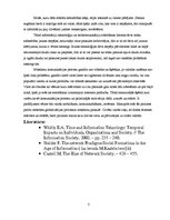 Eseja 'Kas mainās globalizācijas procesā? Laika un telpas transformācija globālās komun', 3.