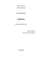 Referāts 'Smēķēšana', 1.