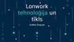 Prezentācija 'Lonwork tehnoloģija un tīkls', 1.