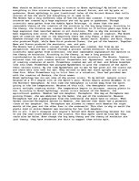 Eseja 'Mythology/Religion Comparative Essay', 1.