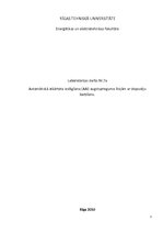 Paraugs 'Automātiskā atkārtota ieslēgšana augstsprieguma līnijām ar divpusēju barošanu', 1.