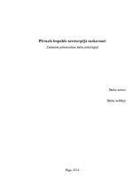 Referāts 'Pirmais iespaids savstarpējā saskarsmē', 1.