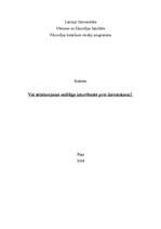 Referāts 'Vai attaisnojama nežēlīga izturēšanās pret dzīvniekiem?', 1.