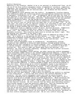 Eseja 'Conflict Resolution', 1.