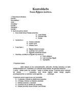 Konspekts 'Senā Ēģipte', 1.