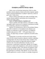 Eseja 'Ekoloģiskās problēmas Baltijas reģionā', 1.