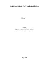 Eseja 'Kāpēc es izvēlējos studēt tiesību zinātnes?', 1.