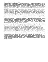 Eseja 'Corporal Punishment: Good or Bad?', 1.