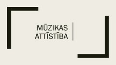 Prezentācija 'Mūzikas attīstība', 1.
