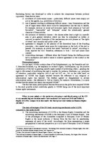 Konspekts 'Essay in Human Rights', 2.