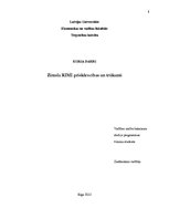 Referāts 'Zīmola "Rimi" priekšrocības un trūkumi', 1.