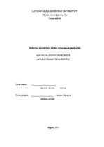 Eseja 'Kaloriju norādīšana ķēdes restorānu ēdienkartēs', 1.