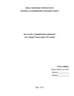 Biznesa plāns 'SIA "Olimpic" biznesa plāns 2011.gadam', 1.