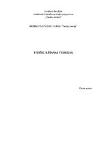Referāts 'Tiesību rāšanas teorijas', 1.