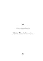 Referāts 'Mūsdienu skolas attīstības tendences', 1.