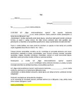 Paraugs 'Darbinieka uzteikums pēc Darba likuma 100.panta 5.daļas', 1.