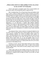 Eseja '"Nekad, nekad, nekad nevar kļūt smieklīgs sievietes acīs, ja kaut ko dara tās la', 1.