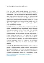 Eseja 'Latvijas Nacionālā teātra izrādes "Svina garša" recenzija', 1.