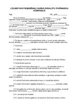 Paraugs 'Contract of Employment', 3.