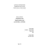 Prakses atskaite 'Ievadprakse Siguldas pilsētas tiesā', 1.