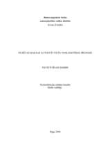 Referāts 'Pilsētas maksas autostāvvietu noslogotības prognoze', 1.