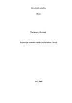 Referāts 'Projekts par ģimenisko vērtību popularizēšanu Latvijā', 1.