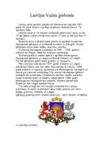Konspekts 'Latvijas valsts ģērbonis', 1.