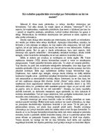 Eseja 'Kā radušies populārākie stereotipi par būvniekiem, kā tos mainīt?', 1.