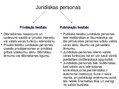 Prezentācija 'Juridiskās personas kā tiesisko attiecību subjekti: mūsdienu tendences', 10.