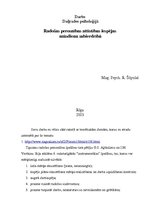 Referāts 'Radošas personības attīstības iespējasmūsdienu sabierdrībā', 1.