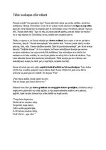 Konspekts 'Rainis "Tālas noskaņas zilā vakarā"', 1.