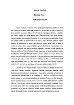 Eseja 'Aivars Ozoliņš "Pasaka Nr. 13", postmodernisma metode', 1.