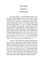 Eseja 'Aivars Ozoliņš "Pasaka Nr. 13", postmodernisma metode', 1.