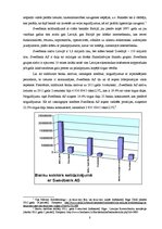 Prakses atskaite 'Prakses pārskats AS "Swedbank", tās kredītrisks un ietekmējošie faktori', 8.
