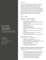 Paraugs 'Curriculum Vitae', 1.