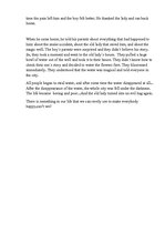 Eseja 'The Magic Well-fairytaile', 2.