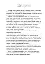 Eseja '1905.gada revolūcija Latvijā, pozitīvās un negatīvās sekas ', 1.