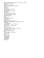 Eseja 'A poem written about love pulling you through hard times, letting yourself find ', 1.