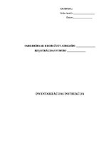 Paraugs 'Inventarizācijas instrukcija', 1.