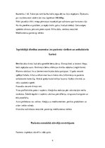 Prakses atskaite 'Aprūpes gadījuma apraksts, ambulatoras aprūpes māsas pamatspecialitāte', 4.