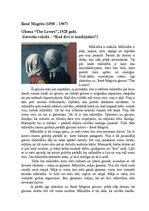 Eseja 'Renē Magrits "The Lovers"', 1.