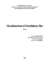 Eseja 'The Adventures of Huckleberry Finn', 1.