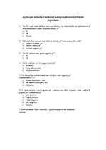 Konspekts 'Aptaujas anketa reklāmas kampaņas novērtēšanai', 1.