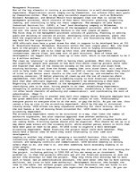 Eseja 'Management Process ', 1.