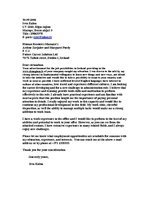 Paraugs 'Cover Letter', 1.