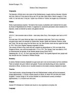 Konspekts 'General Data about Malta', 1.