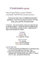 Konspekts 'Dinozauri', 4.