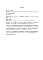 Prakses atskaite 'Iliopsoas sindroma ārstēšana, izmantojot individualizēto terapeitisko vingrināju', 4.