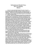 Referāts 'Edvarts Virza', 1.