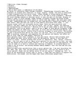 Eseja 'Cancer: The Hope, the Dream', 3.